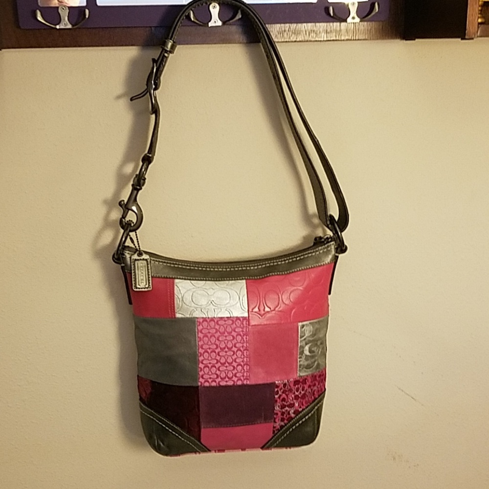 Coach mini duffle purse